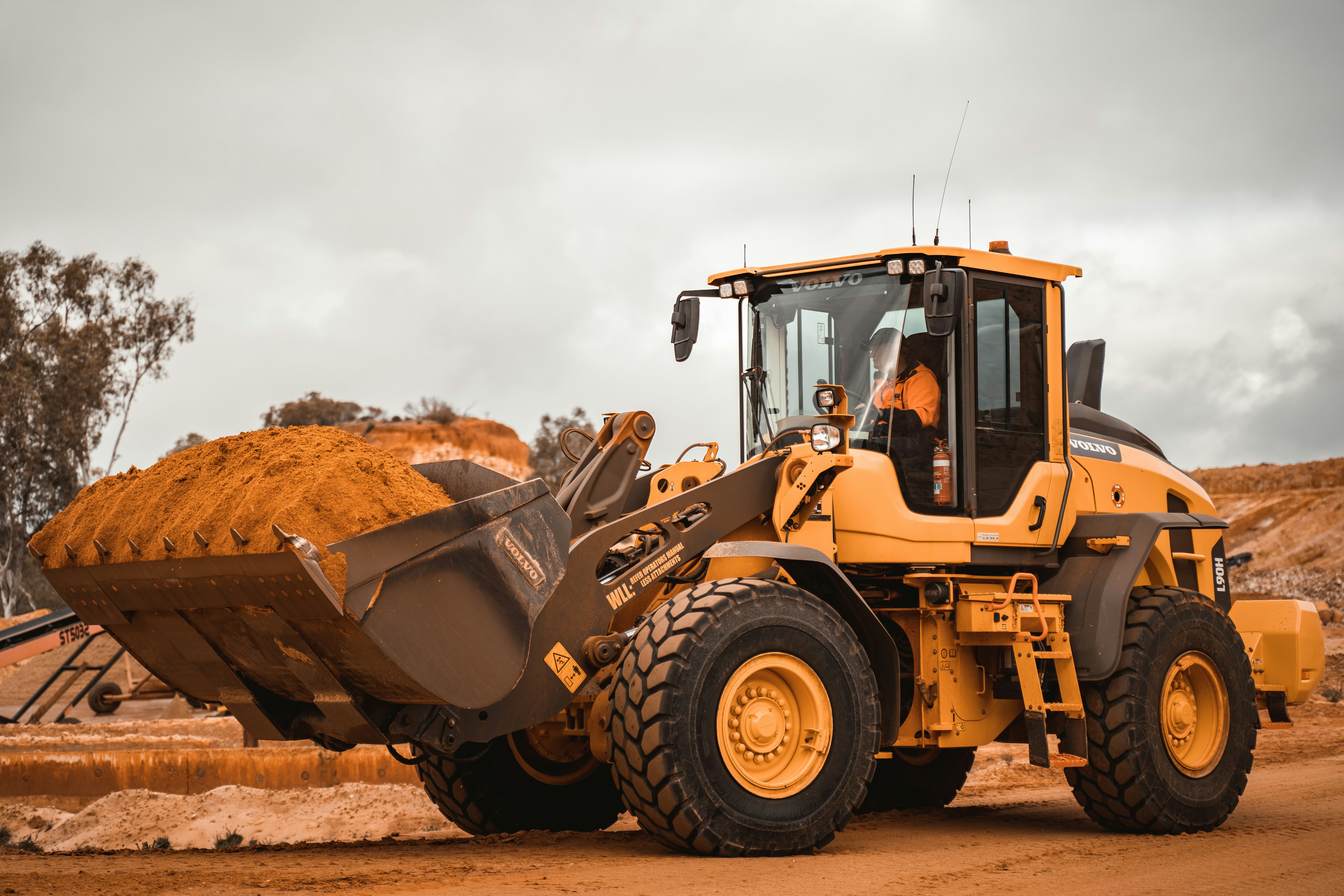 Heavy machinery and tractors